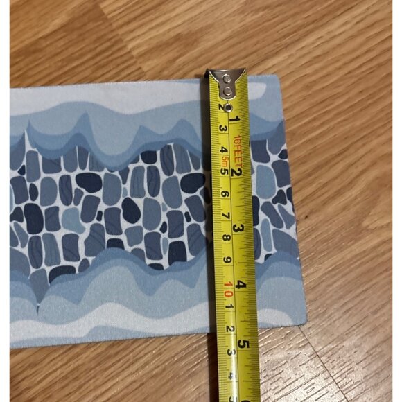 Christmas Village Accessories Street Mat Brick Snow Cobblestone 4.7 x 47.2 Inch - Picture 6 of 6